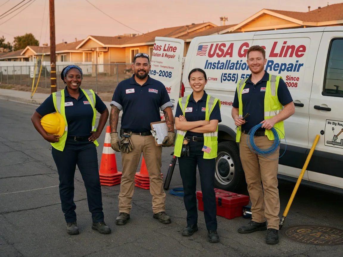 Gas Line Installation company in Leslie, AR